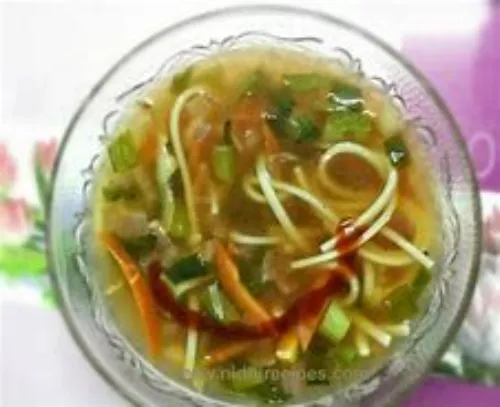 Veg Noodles Soup
